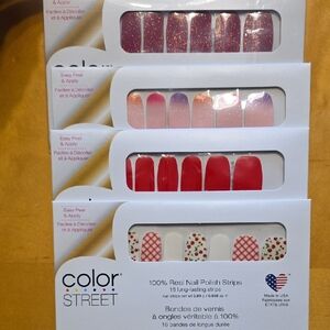 Color Street Nail Polish Strips Set